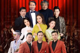 Các nghệ sĩ tham gia biểu diễn trong chương trình "Hanoi Concert - Đoài Melody".