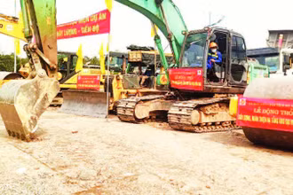 Xây dựng hạ tầng Khu đại học Nam Cao tại thành phố Phủ Lý.