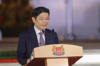 Đảng PAP của Thủ tướng Lawrence Wong giành chiến thắng trong tổng tuyển cử Singapore. (Ảnh: Tân Hoa xã)