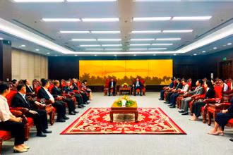 Chủ tịch Ủy ban nhân dân thành phố Đà Nẵng chủ trì tiếp đoàn lãnh đạo cấp cao tỉnh Ubon Ratchathani, Thái Lan.