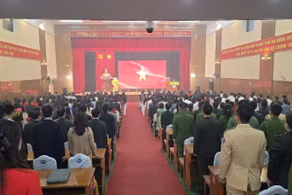 Lễ công bố Quyết định công nhận Trường Chính trị thành phố Đà Nẵng đạt chuẩn mức 1.