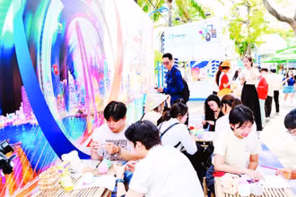 Một hoạt động trong khuôn khổ Ngày hội Du lịch Thành phố Hồ Chí Minh năm 2025. (Ảnh Sở Du lịch).
