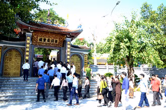 Lượng du khách đến Lào Cai tăng mạnh trong kỳ nghỉ lễ 2/9 năm nay. (Ảnh: QUỐC HỒNG)