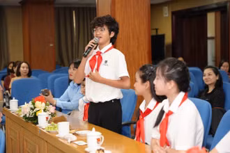 Cao Phú Quý vinh dự được chọn tham dự Đại hội Cháu ngoan Bác Hồ toàn quốc lần thứ X năm 2025. 