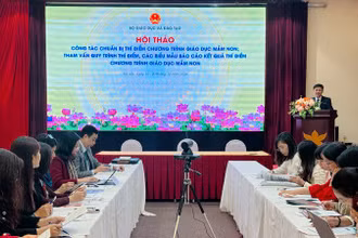 Hội thảo được tổ chức theo hình thức trực tiếp kết hợp trực tuyến tại 20 điểm cầu tại 20 tỉnh, thành phố tham gia thí điểm.