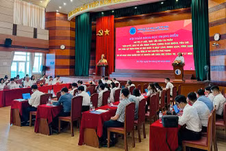 Hội thảo đã thu hút được sự quan tâm của nhiều nhà khoa học.