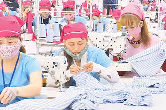 Khu công nghiệp Tam Thăng (Tam Kỳ) tạo việc làm ổn định cho hàng nghìn lao động tại địa phương. 