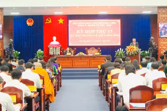Quang cảnh cuộc họp.