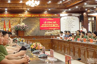 Quang cảnh buổi lễ.