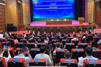 Hội nghị lãnh đạo tỉnh Hải Dương gặp mặt các doanh nghiệp FDI.
