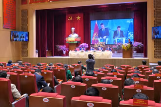 Toàn cảnh hội nghị.