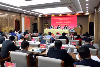 Toàn cảnh hội nghị.