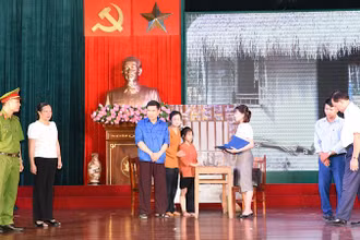 Một tiểu phẩm tham dự hội thi.