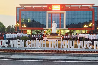 Toàn cảnh buổi lễ.