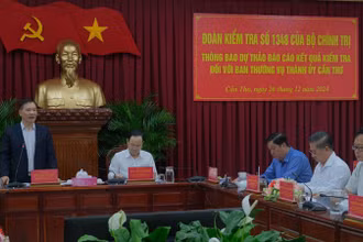 Quang cảnh buổi làm việc.