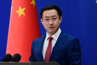 Người phát ngôn Bộ Ngoại giao Trung Quốc Lâm Kiếm. (Ảnh: www.fmprc.gov.cn)