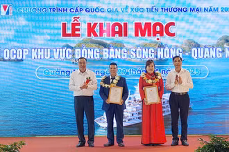 Khai mạc Hội chợ OCOP khu vực Đồng bằng sông Hồng-Quảng Ninh 2025.