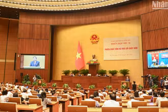 Phiên chất vấn và trả lời chất vấn được kết nối trực tuyến với 62 Đoàn Đại biểu Quốc hội tại các tỉnh, thành phố trực thuộc Trung ương.