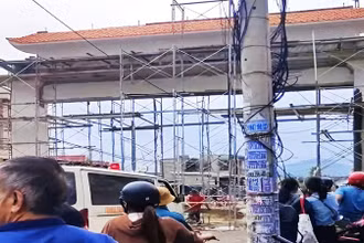 Hiện trường xảy ra vụ việc. (Ảnh: CTV)