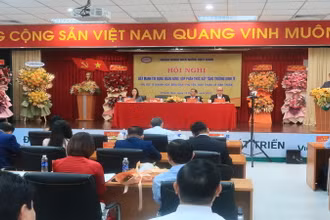 Quang cảnh hội nghị. (Ảnh: PHONG NGUYÊN) 