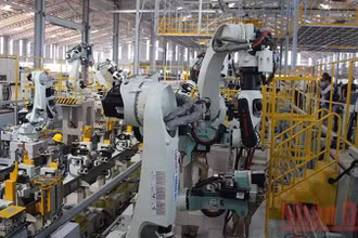 Nhà máy sản xuất và lắp ráp ô-tô của Công ty cổ phần Tập đoàn Trường Hải, tại Quảng Nam. (Ảnh minh họa: Tấn Nguyên)