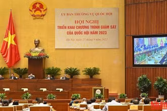 Tăng cường giám sát của Quốc hội trong phòng, chống tham nhũng, tiêu cực, lãng phí trong thời gian tới là nhiệm vụ thường xuyên, quan trọng. (Ảnh minh họa: Duy Linh)