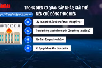 [Video] Cơ quan thuế hướng dẫn người lao động quyết toán thuế thu nhập cá nhân