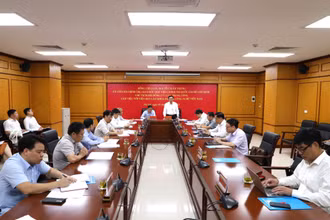Toàn cảnh buổi làm việc. Ảnh VAST 