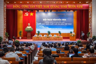 Quang cảnh Hội thảo Văn hóa năm 2024 tại Quảng Ninh.