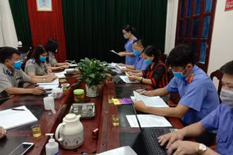Viện kiểm sát nhân dân huyện Phú Bình đã công bố Quyết định trực tiếp kiểm sát hoạt động thi hành án dân sự đối với Chi cục thi hành án dân sự huyện. Ảnh: thads.moj.gov.vn.