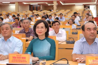 Các đại biểu dự hội nghị học tập chuyên đề năm 2025.