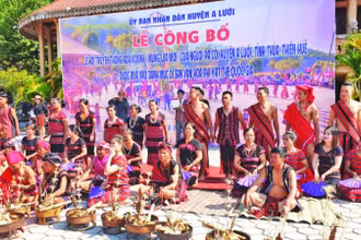 Lễ hội A Za Koonh của người Pa Cô, huyện A Lưới được công nhận Di sản văn hóa phi vật thể quốc gia từ năm 2019.