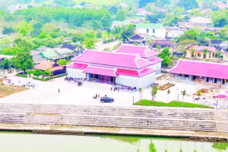 Khu lưu niệm Tổng Bí thư Lê Duẩn được bảo tồn, tôn tạo khang trang.