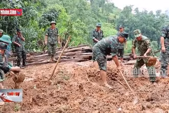 Băng rừng cứu nhân dân thoát khỏi sạt lở đất