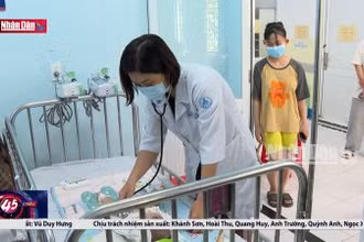 Bệnh viện căng mình đối phó dịch sởi