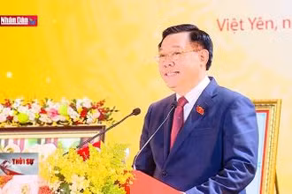 Lễ công bố Nghị quyết thành lập thị xã Việt Yên, tỉnh Bắc Giang