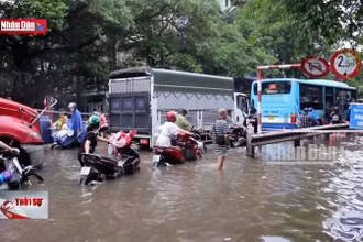 Chủ động phương án di chuyển an toàn trong mưa ngập