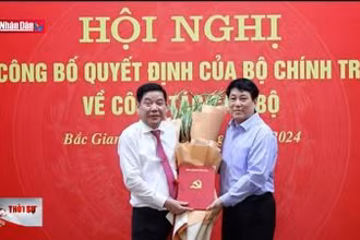 Trung tướng Nguyễn Văn Gấu giữ chức Bí thư Tỉnh ủy Bắc Giang