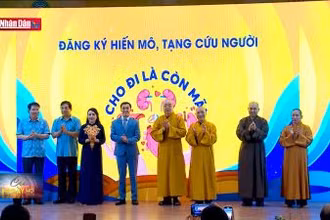 Hưởng ứng “Chương trình đăng ký hiến tặng mô, tạng - Cho đi là còn mãi”