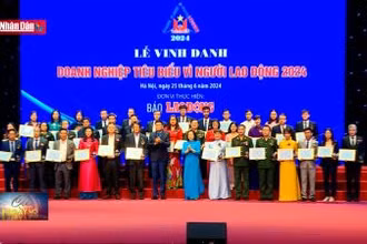 Vinh danh 67 doanh nghiệp tiêu biểu vì người lao động