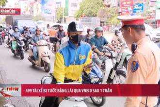 499 tài xế bị tước bằng lái qua VNeID sau 1 tuần