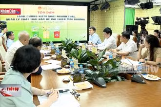 Kiểm soát nguồn thải, quản lý chất thải rắn để cải thiện môi trường