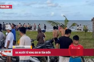 Ba người tử vong khi đi tắm biển