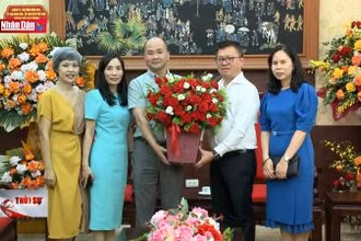 Các cơ quan, đơn vị thăm và chúc mừng Báo Nhân Dân