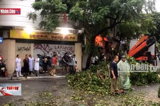 Xuất hiện mưa kèm gió mạnh