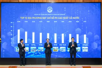 Công bố 10 địa phương đạt Chỉ số PII cao nhất.