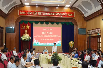 Các đại biểu dự hội nghị.