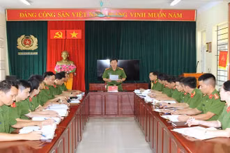 Lãnh đạo Trại tạm giam Công an Hà Nam quán triệt, triển khai kế hoạch đặc xá năm 2024.