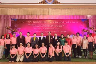Trại hè ngôn ngữ và văn hóa Việt Nam lần đầu được tổ chức tại vùng Đông Bắc của Thái Lan. (Ảnh: CTV)
