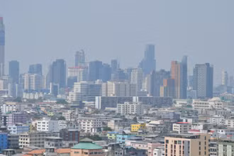 Chất lượng không khí ở thủ đô Bangkok đã được cải thiện trong những ngày gần đây. (Ảnh: ĐINH TRƯỜNG)